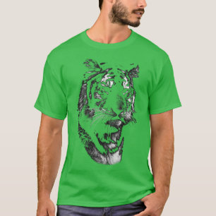 tigerskjorta t shirt