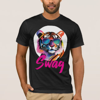 tigersvällning t shirt