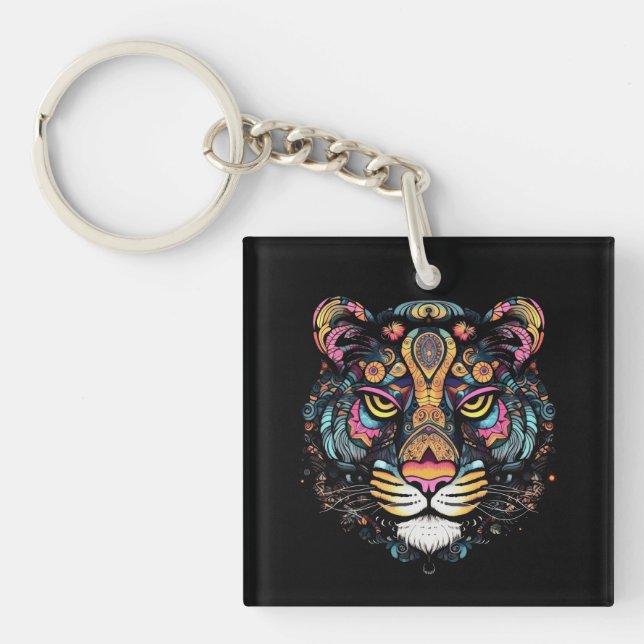 Tigert huvudet  (Framsidan)