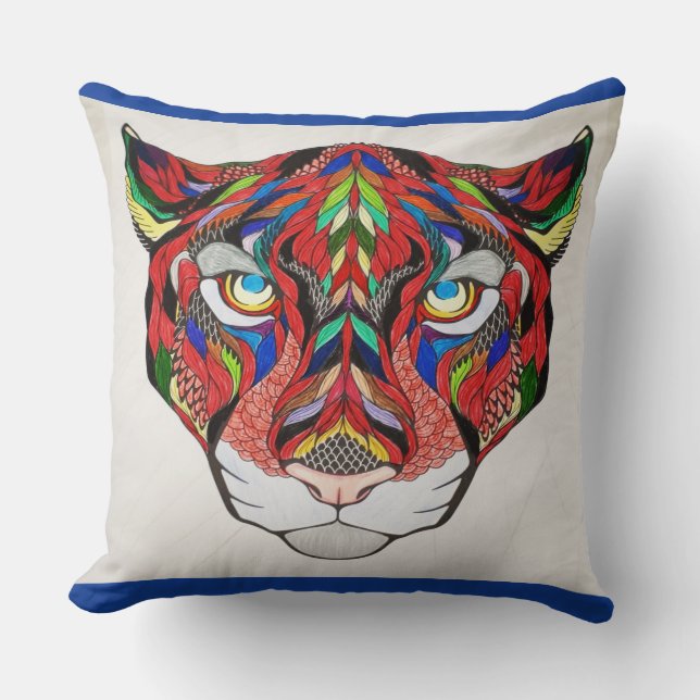 Tigertäcke Kudde (Framsida)