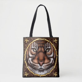 Tigertänder tygkasse