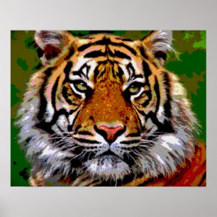 Tigertiger Poster