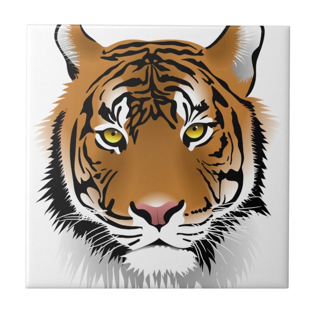 Tigertittar Kakelplatta (Framsidan)