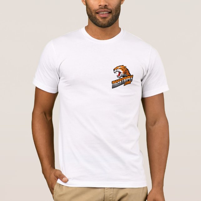 Tigertriple.com T-tröja Tee (Framsida)