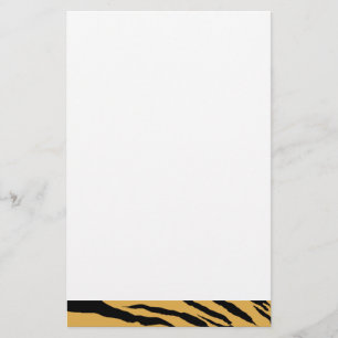 Tigertryckbrevpapper Brevpapper
