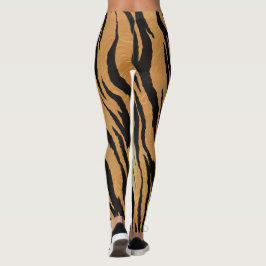 Tigertryckdamasker Leggings