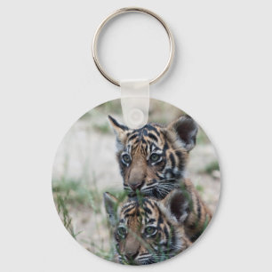 Tigerungar Nyckelring