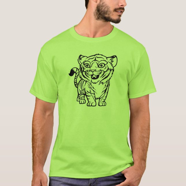 Tigerunge (#2) tee shirt (Framsida)