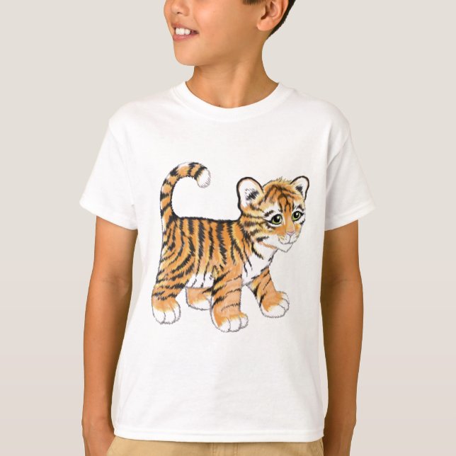 Tigerunge T Shirt (Framsida)