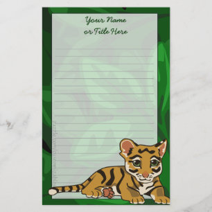 Tigerungebrevpapper Brevpapper