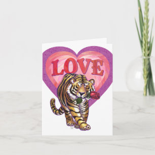 Tigervalentin dag helgkort