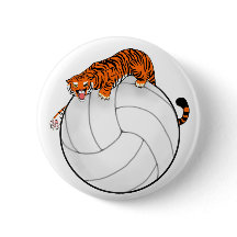 Tigervolleyboll knäppas klämmer fast