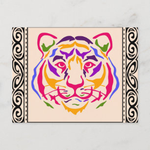 Tigervykort Vykort