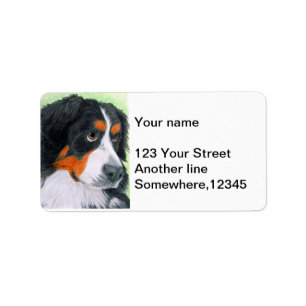 Tigga Bernese Adressetikett