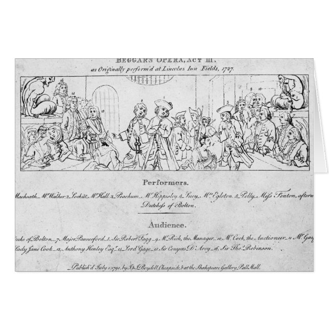 Tiggare Opera Hälsningskort (Framsidan Horizontal)