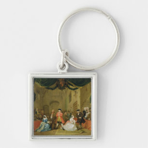 Tiggare opera, plats III, agerar XI, 1729 (den Fyrkantig Silverfärgad Nyckelring
