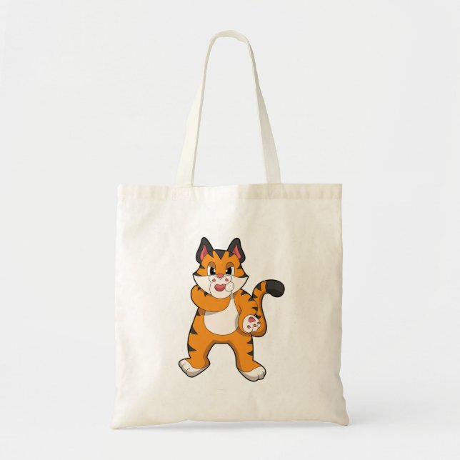Tigger tyst tygkasse (Framsidan)