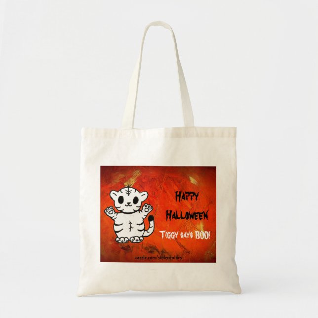 Tiggy Halloween-väska Tygkasse (Framsidan)