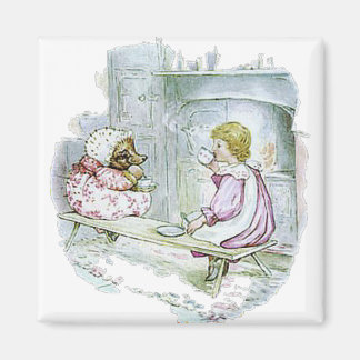 Tiggy-Winkle gjorde Lucie till kopp av te Magnet