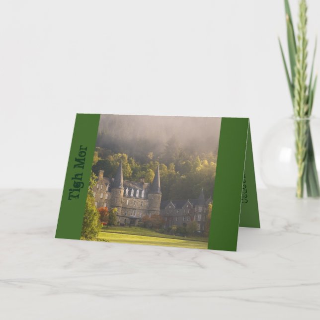 Tigh Mor i Trossachs Helgkort (Framsida)