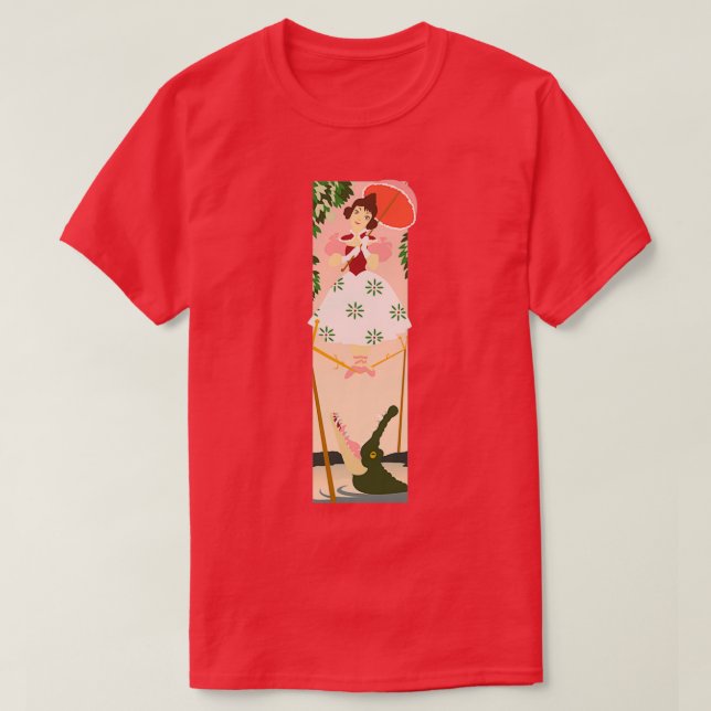 Tightrope Girl T Shirt (Design framsida)