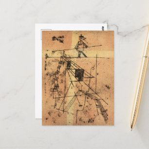 Tightrope Walker av Paul Klee Vykort