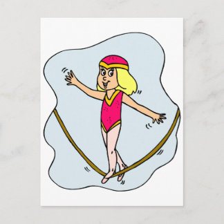 Tightrope Walker Vykort