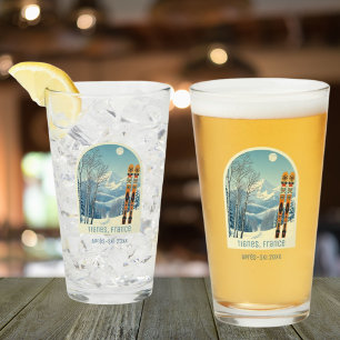 Tignes Frankrike semester après ski glass Glaskopp