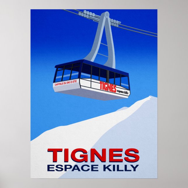 Tignes Poster (Framsidan)