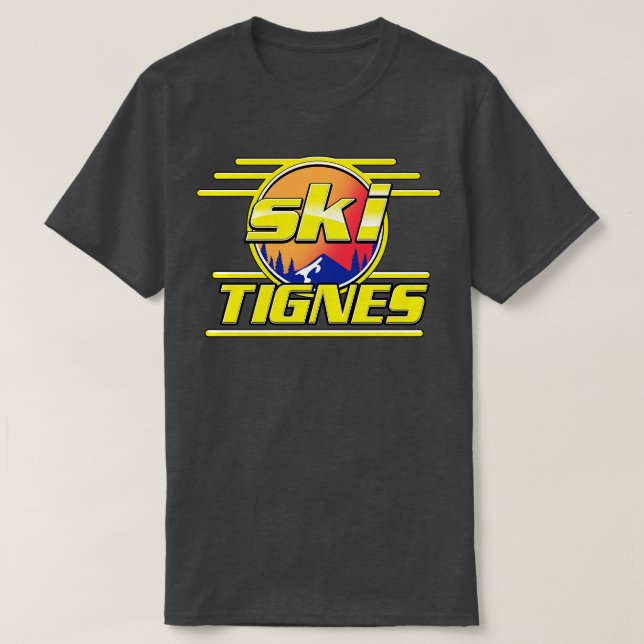 Tignes ski t shirt (Design framsida)