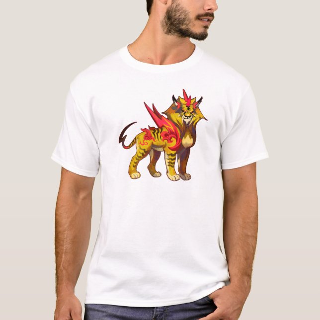 Tigon T-tröja Tee Shirt (Framsida)