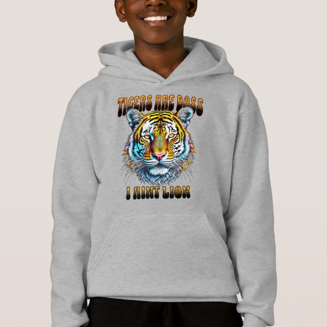 Tigrar är boss | jag ljuger inte t shirt (Framsida)