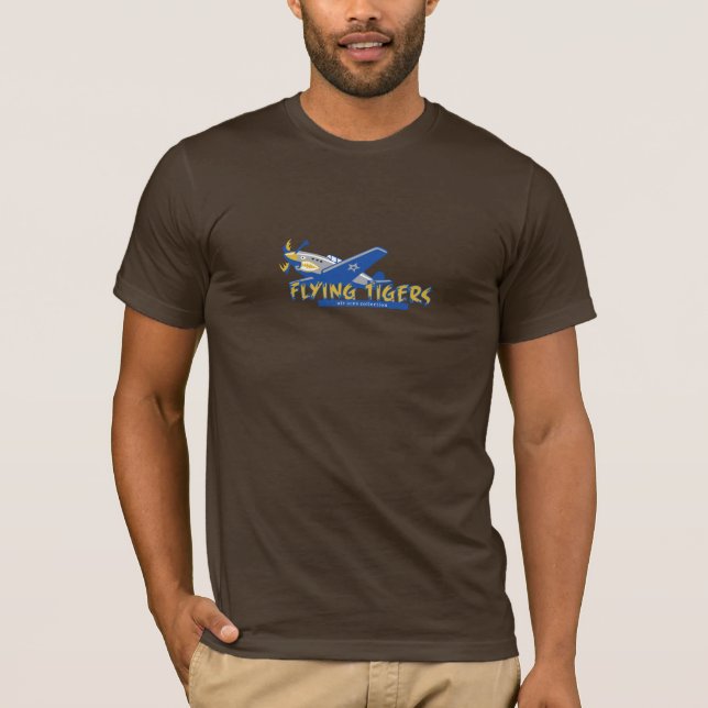 Tigrar för flyg P40 T-shirt (Framsida)