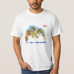 Tigrar för konst dig - i drömmar t-shirt