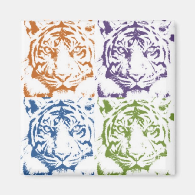 tigrarnas spara magnet (Framsidan)