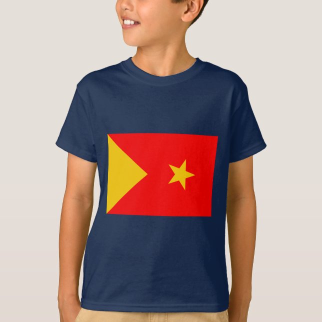 Tigray flagga t-shirt (Framsida)