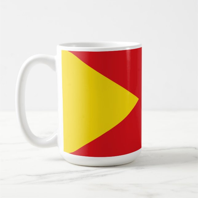 Tigray Region Flagga Kaffemugg (Vänster)