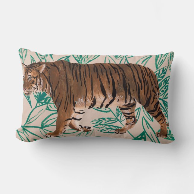 Tigre de Siberie Lumbarkudde (Framsida)