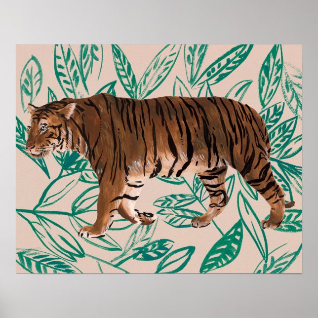 Tigre de Siberie Poster (Framsidan)