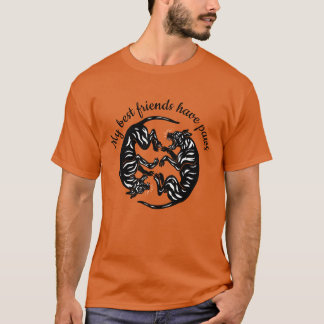 Tigrerad Grand Danois T Shirt