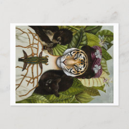 Tigresa Kahlo Vykort