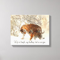 Tigress och Unge "Livet är Tuff, min Darling.."