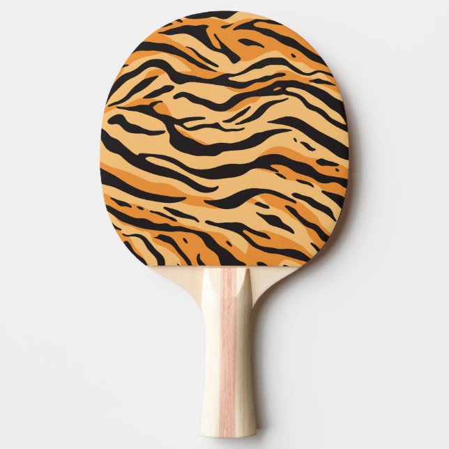 Tigriga ränder pingisracket (Framsidan)