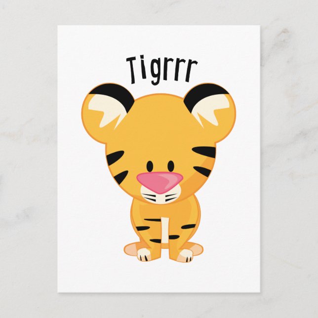 Tigrr Vykort (Framsida)