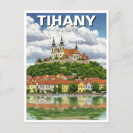 Tihany Hungary Travel Vykort