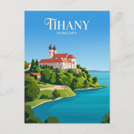 Tihany kloster Ungern Vykort