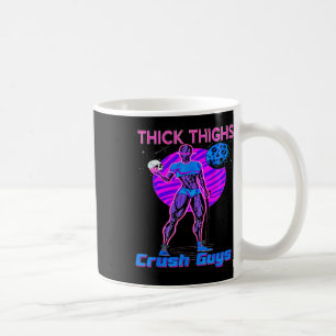 Tiick Thighs Crush KillWeightlift Bodybuilding din Kaffemugg