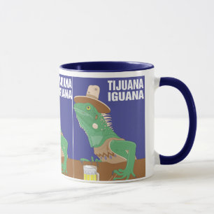 Tijuana leguandesign mugg