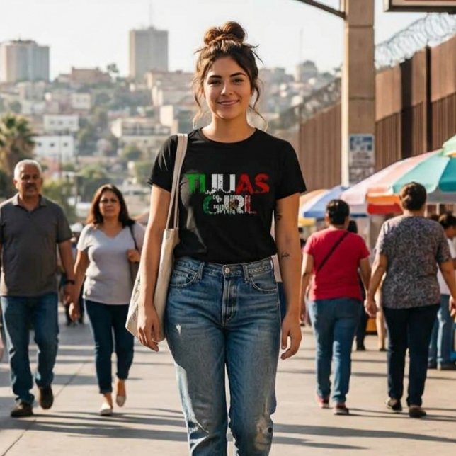 Tijuas Girl t-shirt - Tijuana t-shirt (Tijuas Girl tshirt-Tijuana tshirt)