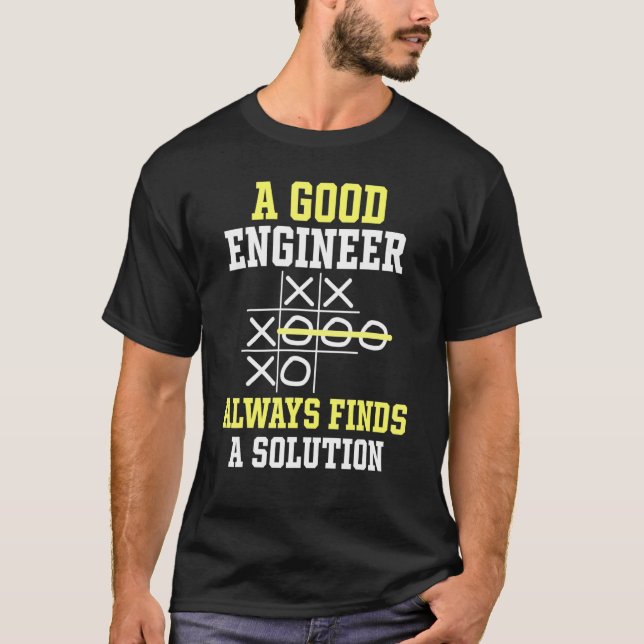 Tik toe engineer t shirt (Framsida)